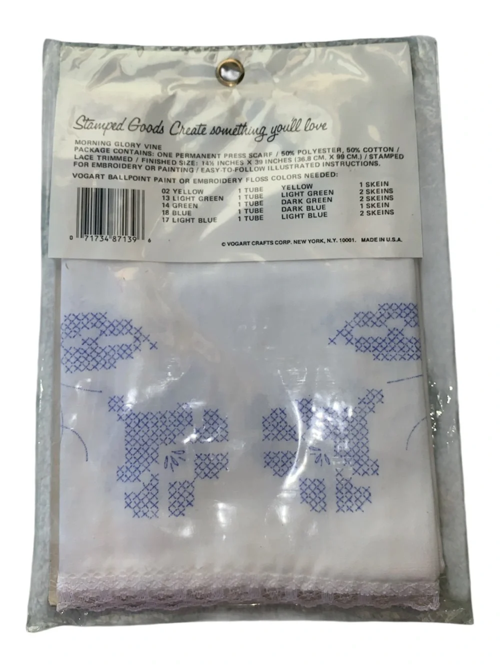 Ogart crafts complete scarf